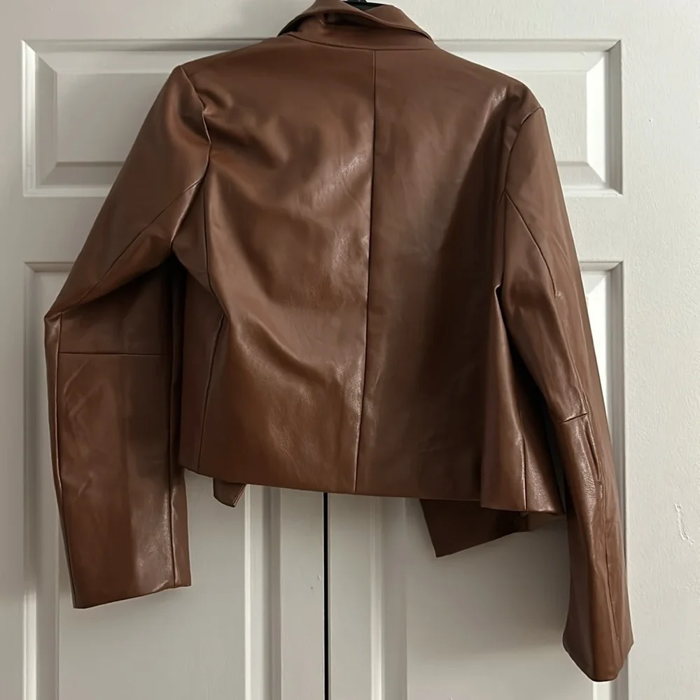 Bucketlist vegan leather jacket blazer - Picture 5 of 5